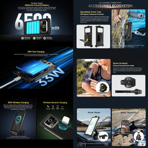 Ulefone Ulefone Armor 25T 4G Rugged Smartphone 12GB+256GB 2