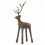 Creative CoOp Metal Standing Deer Figures and Figurines  Grey 4