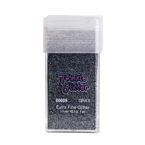 Arsimus Extra Fine Twinkle Glitter Grijs