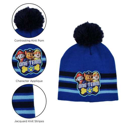 Nickelodeon Sciarpa e guanti invernali per bambini Nickelodeon Paw Patrol Marshall H 2