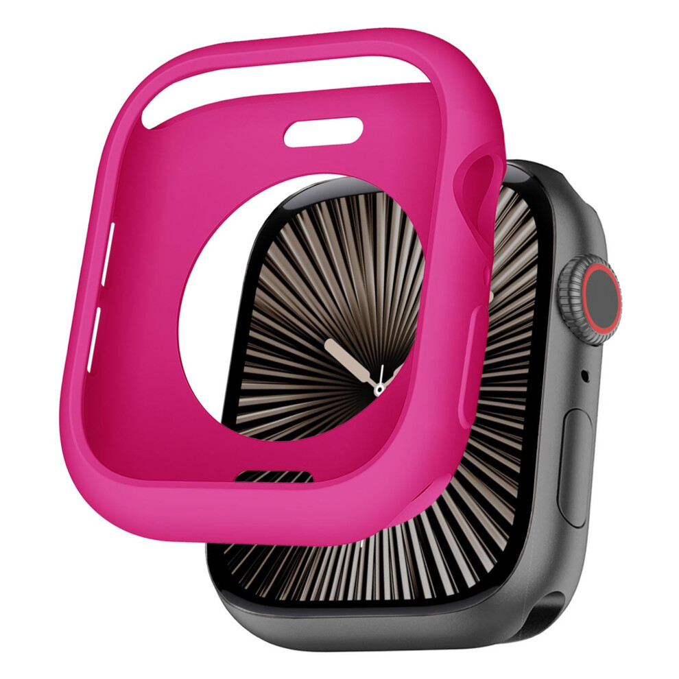 Coque De Protection Botomall Compatible Avec Apple Watch 44 Mm, Compatible Avec Les SéRies 6, 5 Et 4 Se, En Tpu Souple, Fine Et LéGèRe, Pour Iwat-image