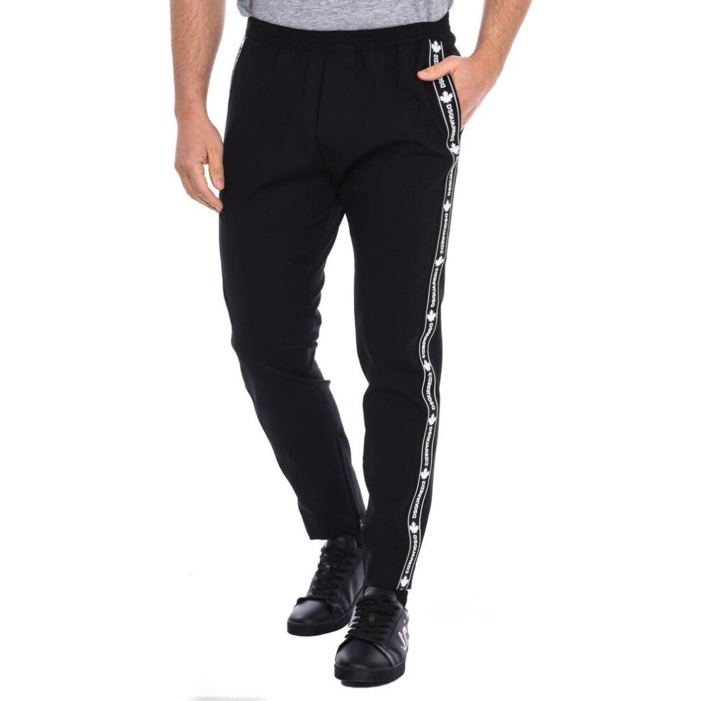 (black, 48-IT) Pantalón Deportivo S74kb0449-s40320 Para Hombre