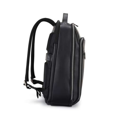 Samsonite Samsonite Classic Leather Backpack  Black  One Size 2