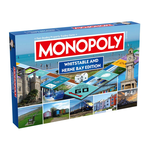 Monopoly Whitstable and Herne Bay Monopoly Board Game