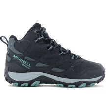 (black, EU 40.5 UK 7) Merrell West Rim Sport Mid Gtx - Gore-tex - Damen Wanderschuhe Trekking Stiefel Schwarz J036552 Original Boots