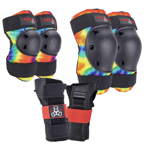 Triple Eight Saver Series Σετ Παπιών 3-Pack για Skateboarding, Roller Skating και Ποδήλατο