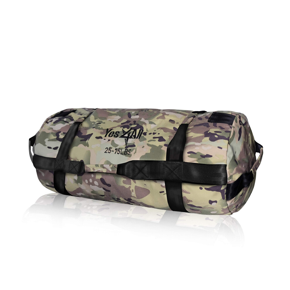 Photos - Barbells & Dumbbells Yes4All Workout Sandbags, Heavy Duty Sandbags for Fitness, Conditioning, MMA & Combat Sports - Camouflage - M CLHZ