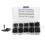 300pcs M3 Black 10.9 Grade Button Head Hex Socket Screw Bolt Nut Assortment Kit 6