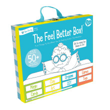 ?bn The Joy Feel Better Box: F? det godt snart B?rn Gavekurv 50+ sjove aktiviteter Spil Leget?j Samtalekort Origami Clay Art Magiske tricks DIY -