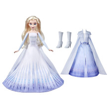 Disney Frozen 2 Elsa's Transformatie Modepop met 2 Outfits en