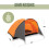 Milestone Camping 4-Person Super Dome Tent 2