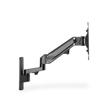Steun Muur Scherm - DIGITUS - 43 Inch - 23 kg - Hellingshoek - Kabelbeheer