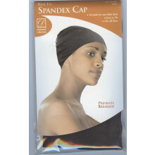 Cappellino in spandex nero della collezione Donna