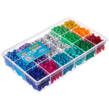 Das Beadery Bead Extravaganza Bead Box Kit 22,4-Unzen-Alphabet