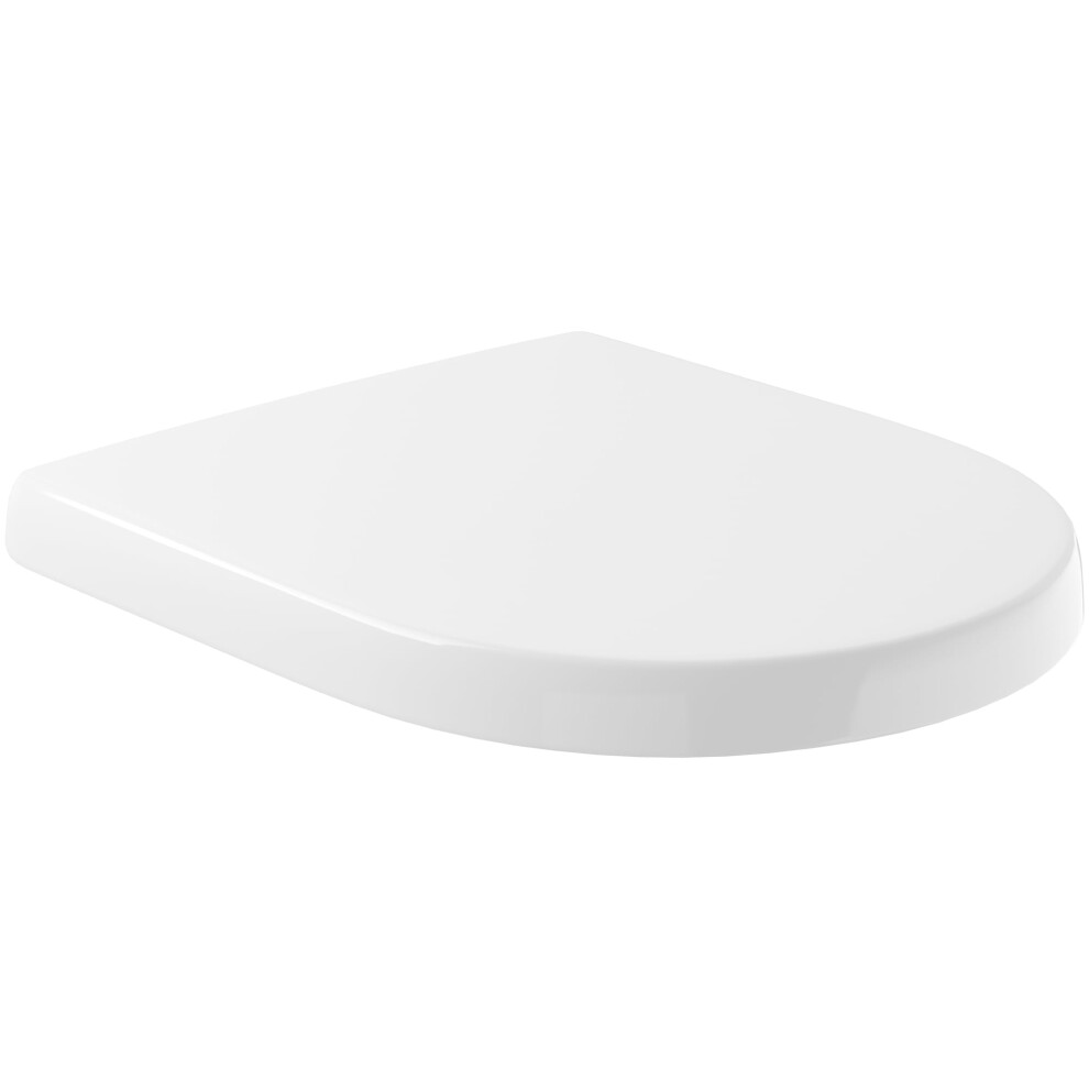 Villeroy & Boch 98M9c1 V&B Architectura Toilet Seat, Standard | D-Form, White 4047289915324