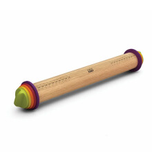 Joseph Joseph Adjustable Rolling Pin with Removable Rings 13.6 Multi-Color
