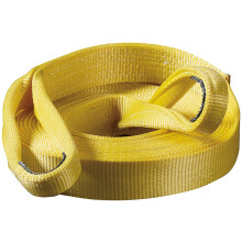 Cinghia di recupero standard in nylon WARN 88913, capacit    10,8 tonnellate (21.600 libbre), larghezza 3"""" x lunghezza 30', giallo