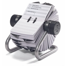 Durable Telindex Rotary Index - Silver/Black