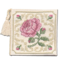 Textile Heritage Needle Case Szmllt keresztszemes kszlet - Damaszkrzsa