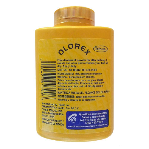 Olorex Fu-Deodorant-Pulver 7,05 Unzen 2
