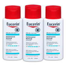 Eucerin Intensive Repair Lotion - Bogaty balsam do bardzo suchej, łuszczącej się skóry - 5 fl. uncja Butelka (zestaw 3 szt.)