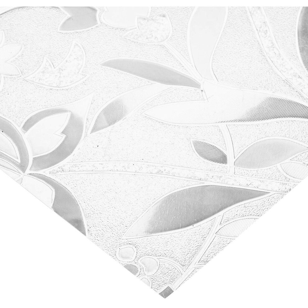 Brewster PF0705: Premiumfolie Voor Gesneden Bloemenzijlicht, Wit-image