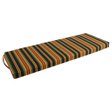 Blazing Needles Outdoor Bench Cushion 1 Count (Pack of 1) Lyndhurst Raven