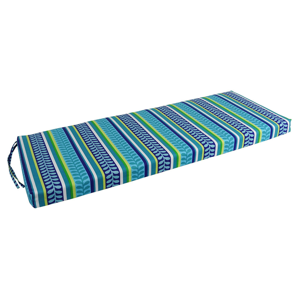Coussin de banc d'ext   rieur Blazing Needles, lot de 1, Pike Azure