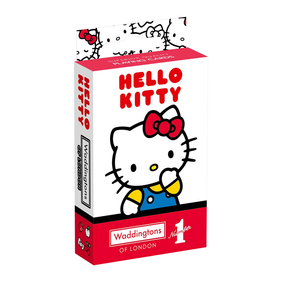 Hello Kitty Waddingtons Number 1 Playing Cards - Board Game