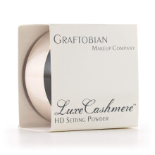 Graftobian HD LuceCashmere Fixierpuder (0,7 oz) – kein Rückschlag, mattes, seidig glattes Finish (französische Seide, 0,7 oz)
