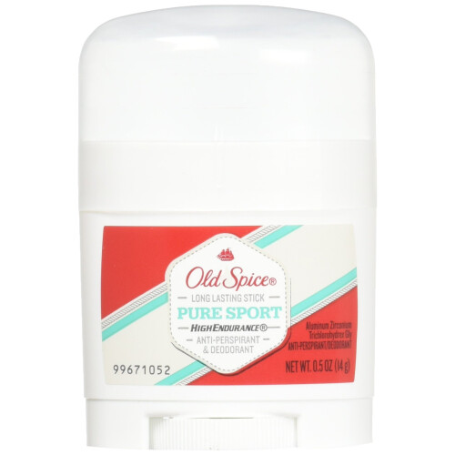Old Spice Old Spice High Endurance Invisible Solid Antiperspirant/Deodorant, Pure Sport - 0.5 oz