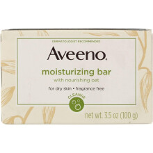 Aveeno Zachte Reinigingszeep met Voedzame Haver voor Droge Huid, Geurvrij, Kleurstofvrij, & Zeepvrij, 3.5 oz (4-pack)