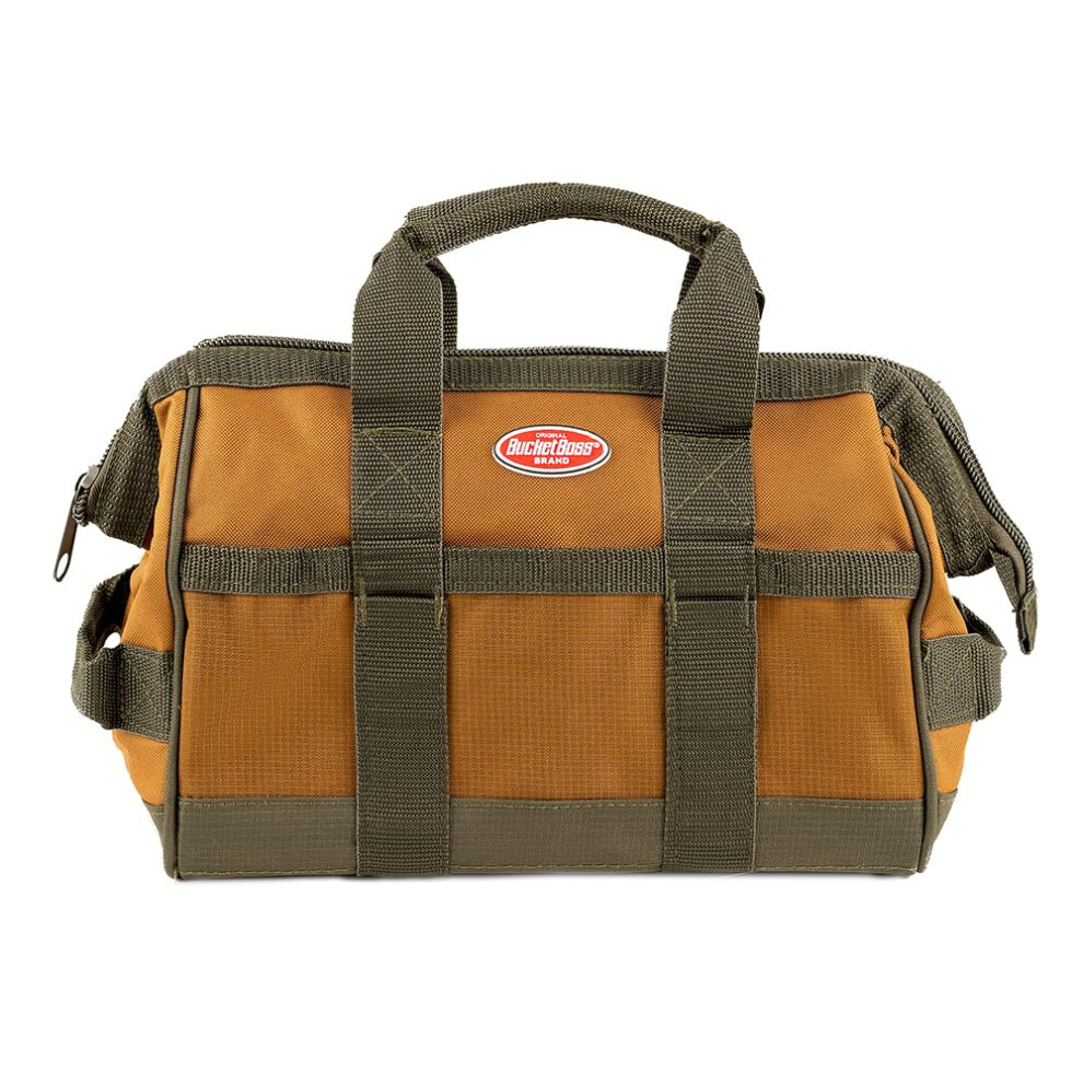 Bucket Boss Gatemouth 12 Tool Bag In Brown 60012 7 Liters 721415600127