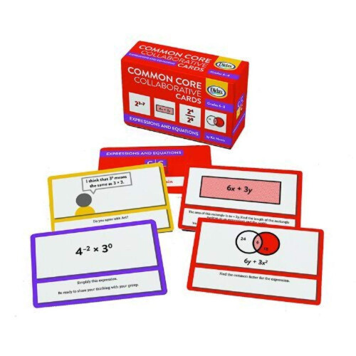 Risorse educative di Didax Common core Collaborative Cards-espressioni ed equazioni