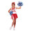 Costume de pom-pom girl de l'cole secondaire 1