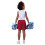 Costume de pom-pom girl de l'cole secondaire 4