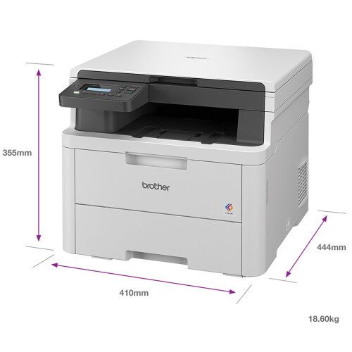 Brother Brother DCP-L3520CDW A4 Colour Multifunction LED Laser Printer 18ppm 2