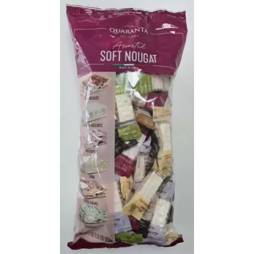 Quaranta Assorted Italian Soft Nougat, 900g