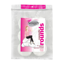 Swisspers kosmetisk makeup runder 12 t?ller (latexfri) (2 pakke)