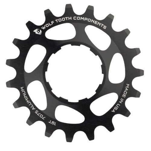Wolftooth aluminium singlespeed tandwiel: 20T