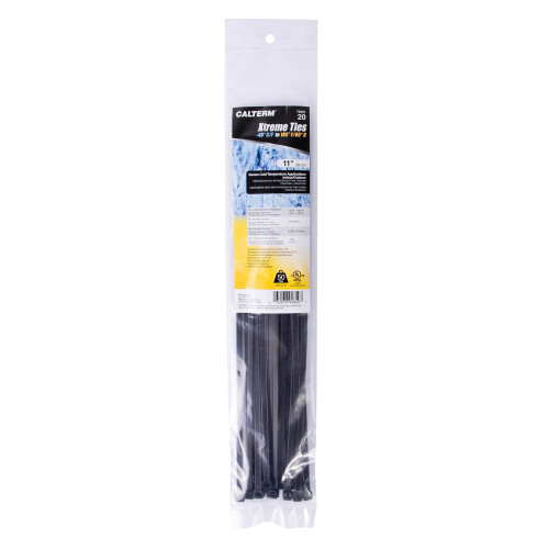 TIES CABLE BLK 15"""" BG50 1