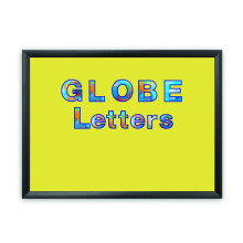 Hygloss Products Bulletin Board Letters en cijfers - Uitstans Globes Design Combo - 3 Inch 350 stuks