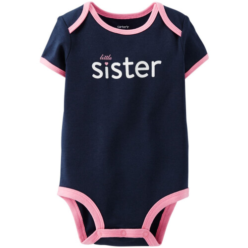 Carter's Bodys de slogan de Carter (bb) - Navy-18 mois