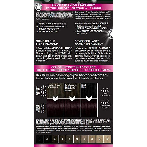 Schwarzkopf Color Ultime 1.3 Μαύρη Κερασιά, 1 Εφαρμογή - Μόνιμο Χρώμα Μαλλιών 1