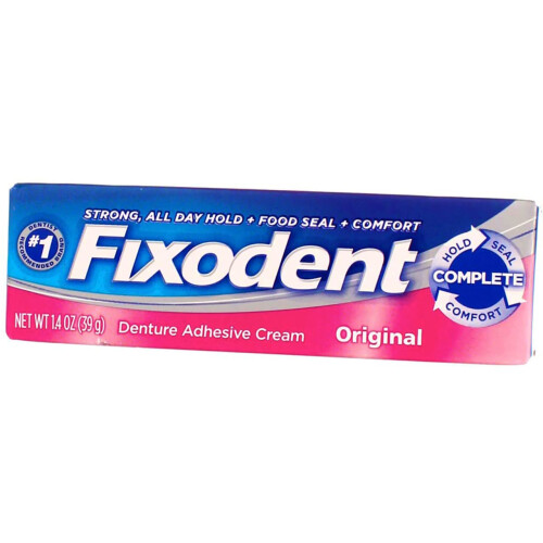 Fixodent Denture Adhesive Cream Original Original - 1,4 oz