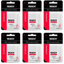 Reach Waxed Dental Floss Bundel | Effectieve Plaque Verwijdering, Extra Brede Reinigingsoppervlak