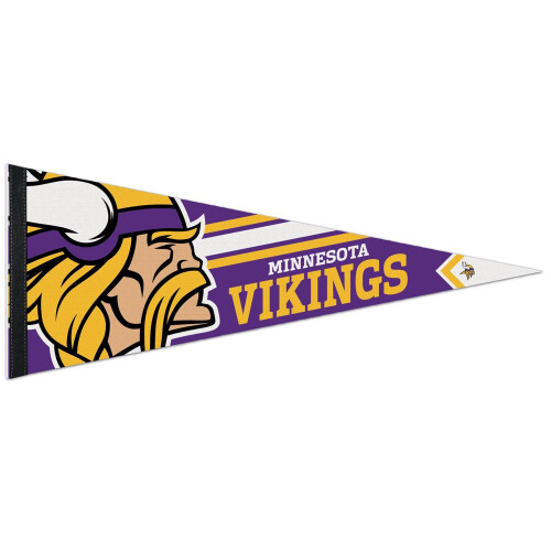 Minnesota Vikings Wimpel 12x30 Premium Style 1