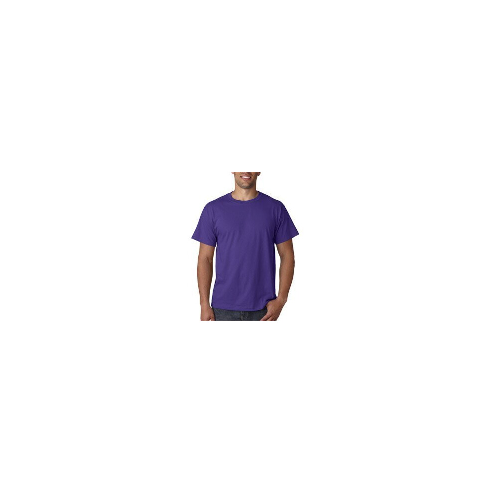 Fruit Of The Loom Heavyweight Short Sleeve T-Shirt - X-Large Purple