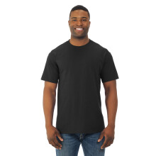 Frutto del telaio - 5,6 Once T-shirt in cotone pesante >> S BLACK [Abbigliamento]