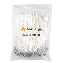 thumbnail image 2 of 100pcs Pre-Waxed Cotton Candle Wicks Set With Stand 2 of 11